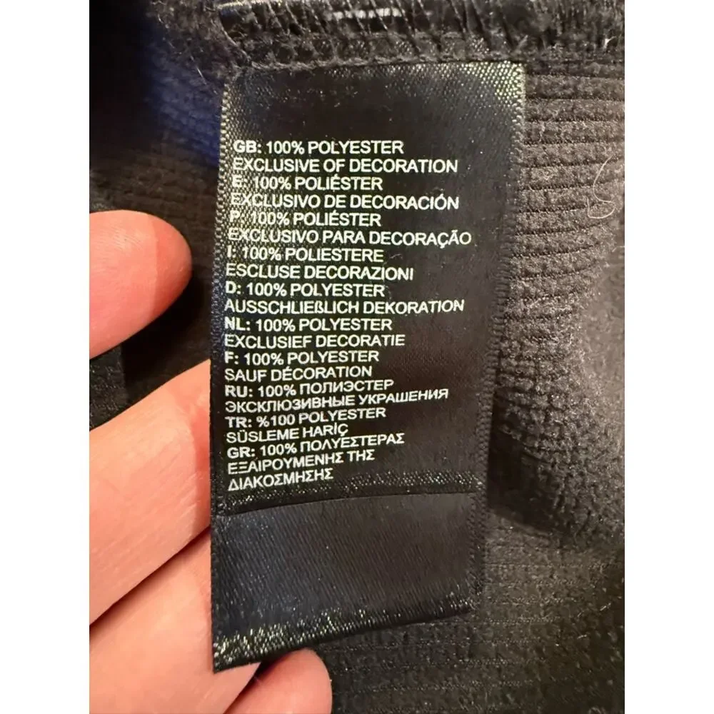 The North Face Windwall Men’s XXL Black Zip-Up Vest